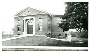 Wayland library newly constructed 1900