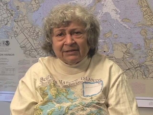 Janet M. Burgermeister at the Boston Harbor Islands Mass. Memories Road Show: Video Interview