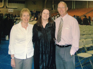 My sister's UMB graduation--2006