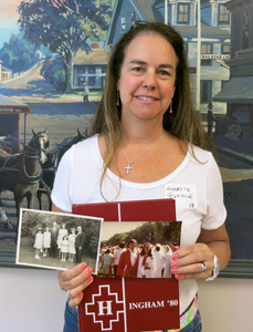 Annette Gushue at the Hingham Mass. Memories Road Show