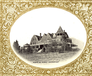 Home of Fanny Davenport