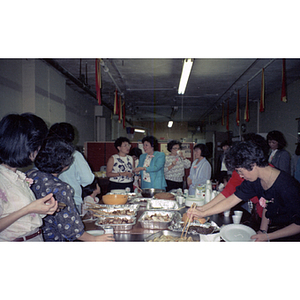 Guests at a Chinese Progressive Association anniversary event