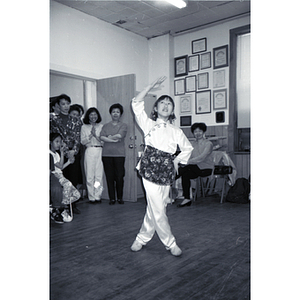 Performer at an event