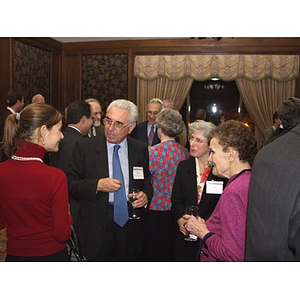 Attendees at the gala dinner for John Hatsopoulos