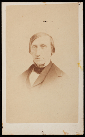Studio portrait of an unidentified man, Boston, Mass., undated