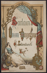 Cover for Sartain's union magazine of literature & art, John Sartain & Company, Philadelphia, Pennsylvania, 1850