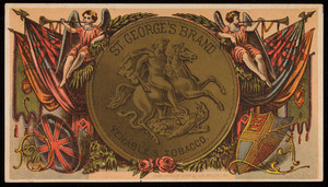 Trade card for Venable's St. George Tobacco, Venable Tobacco Company, Durham, North Carolina, undated