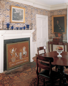 Dining room, Sarah Orne Jewett House, South Berwick, Maine