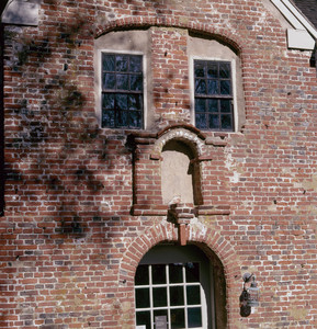 Doorway and windows, Spencer-Peirce-Little Farm, Newbury, Mass.