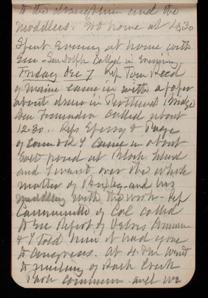 Thomas Lincoln Casey Notebook, November 1894-March 1895, 030, to the to the draughtman and the