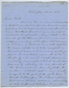 Letter from Simmons and Leadbeater to Joseph Lyman