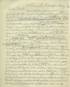 Letter from Benjamin Smith Lyman to Frank Lyman