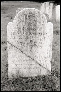 Gravestone of Noah Tomlinson (1794), Great Hill Cemetery