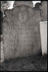 Gravestone for James Knowles (1765), Wethersfield Village Cemetery