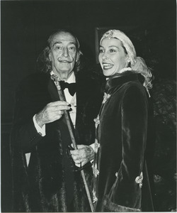 Salvador Dali and Ultra Violet