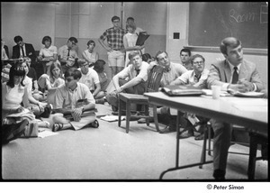 National Student Association Congress: delegates listening