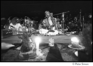 Bhagavan Das playing guitar and singing with Amazing Grace (band) at the Ram Dass gathering, Winterland Ballroom