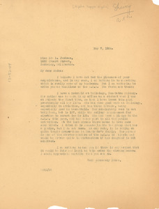 Letter from W. E. B. Du Bois to Alpha Kappa Alpha