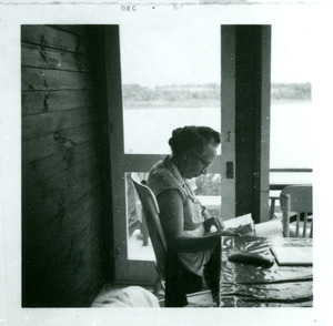 Shirley Graham Du Bois on vacation in Cape Cod