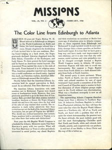 The Color line from Edinburgh to Atlanta