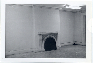 Fireplace on the third floor, southwest room, Parkman House