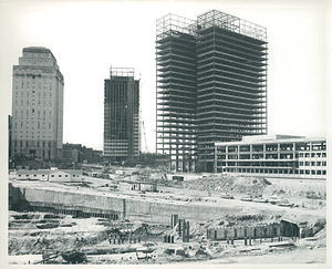 City Hall area construction