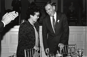 Mayor Raymond L. Flynn with Corazon Aquino, President of the Philippines