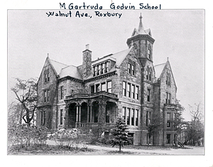 M. Gertrude Godvin School, Walnut Avenue, Roxbury