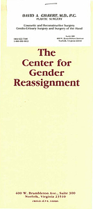 The Center for Gender Reassignment Patient Information Brochure