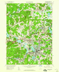 Framingham quadrangle, Massachusetts / Mapped, edited, and published by the Geological Survey