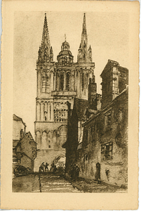 Postcard: Angers - La Cathedrale Saint-Maurice