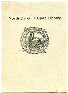 North Carolina State Library