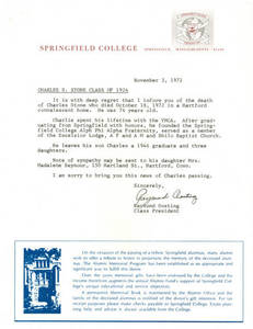 Death of Charles S. Stone (1972)