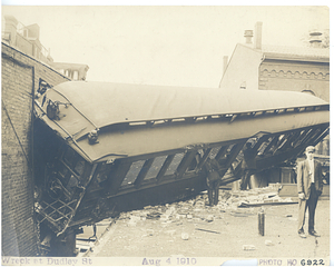 Boston Elevated Photographs: Accidents
