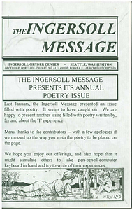 The Ingersoll Message, Vol. 3 No. 11 (December, 1998)
