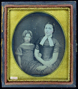 Unidentified woman and child, members of the Zook family