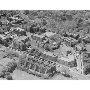 Brookline Avenue and Fenway area, various buildings, Boston, MA