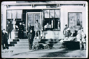 Fisk Store & Post office, Jackson Street & Cliftondale Square