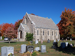 Chapel, Lakeside Cemetery, Wakefield, Mass.
