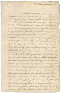 Letter from Boston Merchants to Dennis De Berdt, 30 January 1770