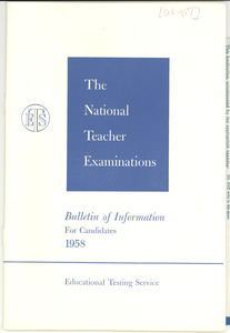 National Teacher Examinations