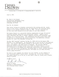 Letter from Walter H. Drane to Mark H. McCormack