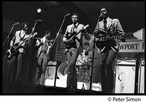 Chambers Brothers performing at the Newport Folk Festival