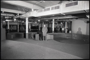 Ray Riepen in the closed Boston Tea Party - Digital Commonwealth