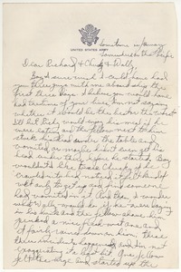 Letter from Harold D. Langland to Richard, Chucky, and Wally