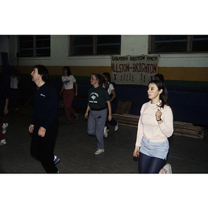 Fitness class attendees at the Allston-Brighton YMCA