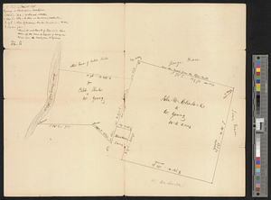 Map of land owned by W. Youngs estate on the Brandywine