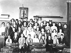 Washington School class picture