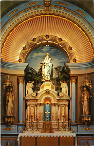 Altar of Our Lady of Good Voyage Church, Gloucester, Massachusetts