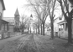 Congregational and Methodist Churches on Blaney Street, Swampscott, Mass.
